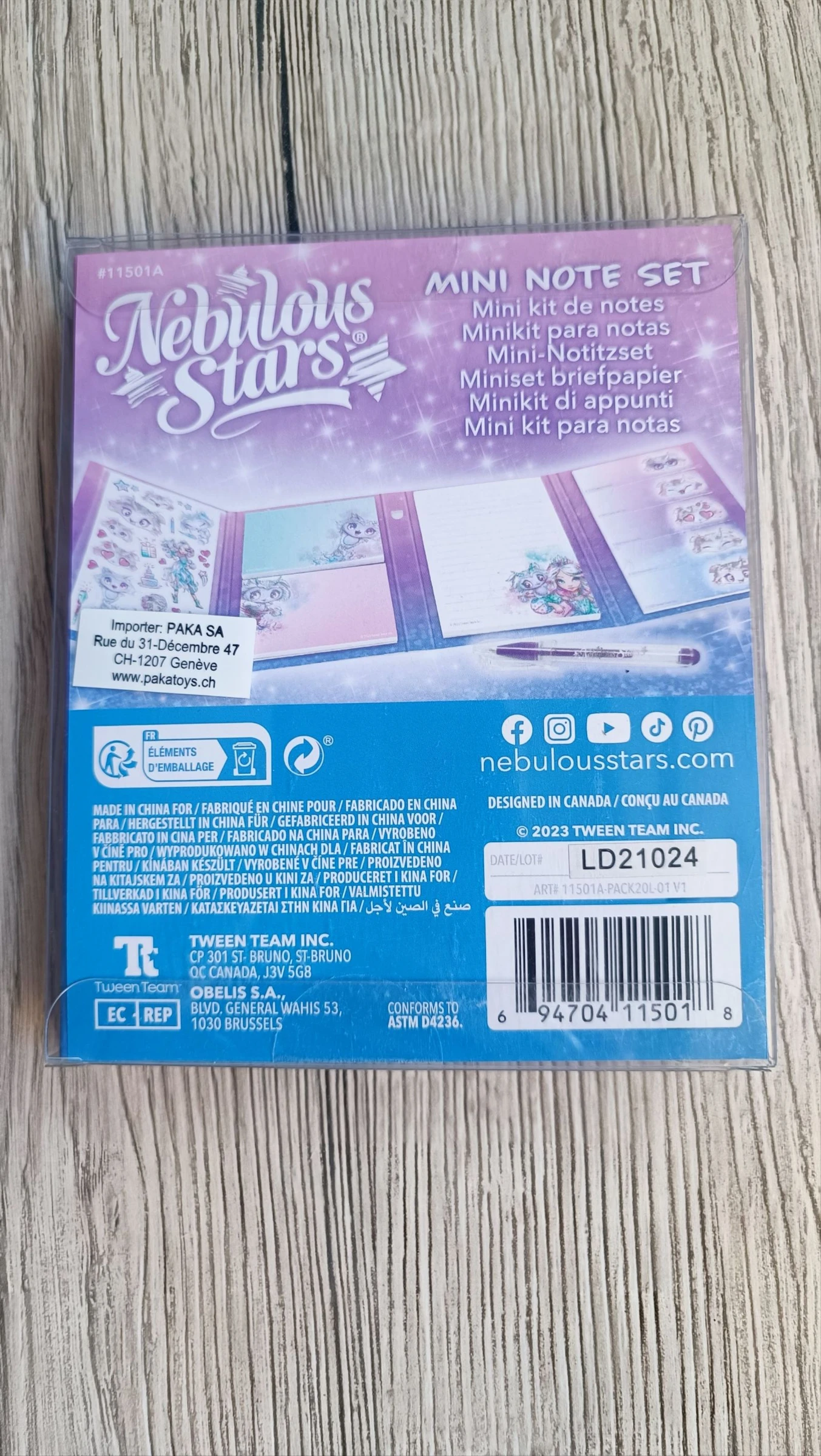 Mini kit notas estrellas nebulosas – photo 2